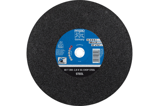 Picture of Cut-Off Wheel Steel 300x2.8x25 SG Flat <3KW