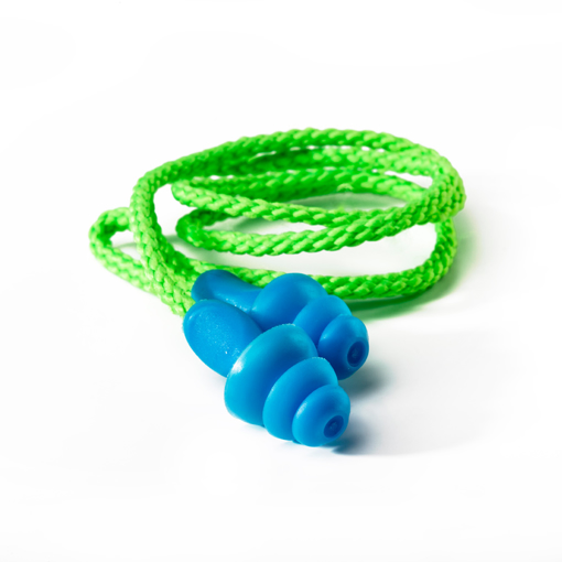 Picture of Earplug Reusable Corded Blue Mushroom SNR29