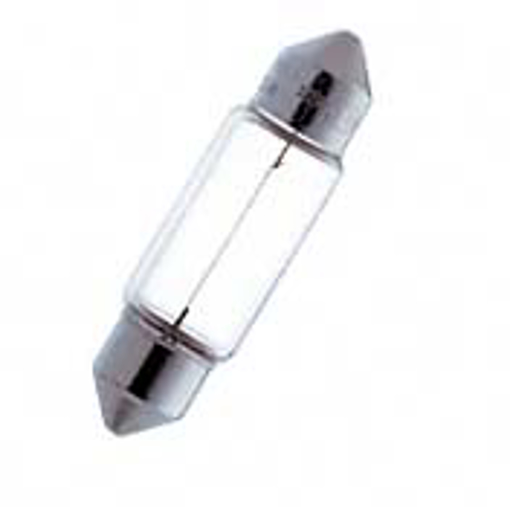 Picture of Bulb 24V Festoon 36x11mm  5Watt SV8.5-8 Clear-G27
