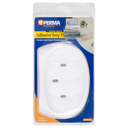 Picture of Soap Holder White Vogue - Stick On TBC