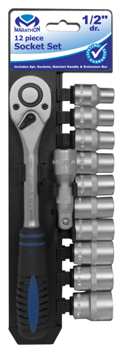 Picture of Socket Set 1/2Dr 12Piece in Rack