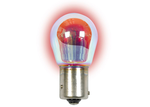 Picture of Bulb 12V BAW15d D/C 21/5Watt Red SilverEnigma