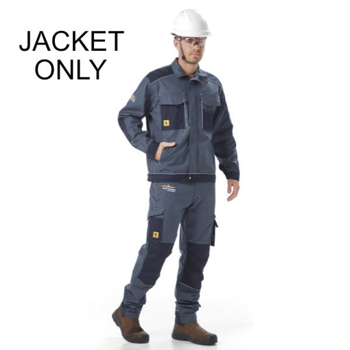 Picture of Jacket Utility Flame + Acid AF Blue 2X-Large