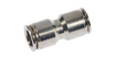Picture of Airline Straight Connector  6mm Plated Brass