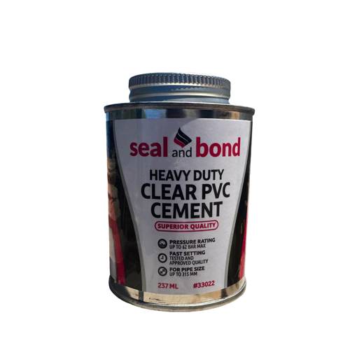 Picture of PVC Cement 237ml 0-62 Bar