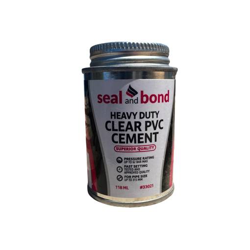 Picture of PVC Cement 118ml 0-62 Bar