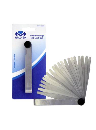 Picture of Feeler Gauge Metric 20 Blade