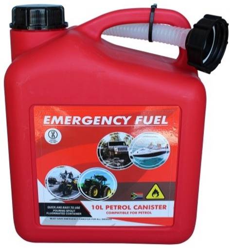 Picture of Jerry Can 10L With Pouring Spout - Red