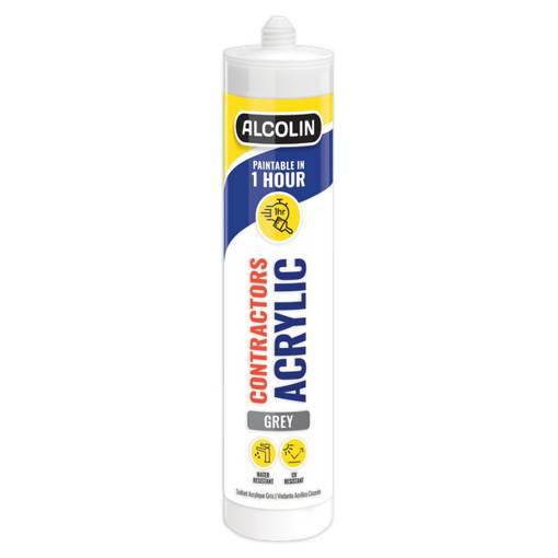 Picture of Acrylic Sealant 260ml Grey Contractors