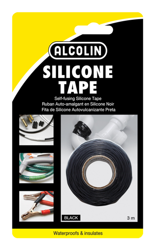 Picture of Silicone Tape 3M Black Blister Card
