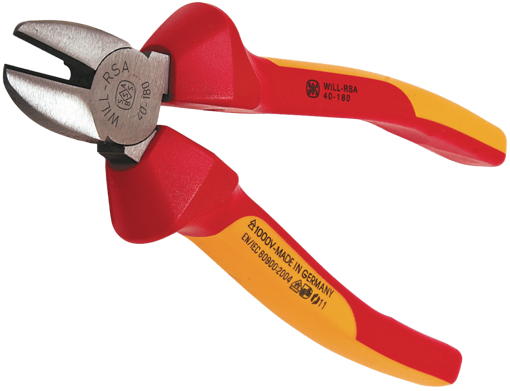Picture of Side Cutter 180mm - VDE Handles
