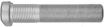 Picture of Wheel Stud M22x1.50 21Sp 110mm R/H Helical Dacroma