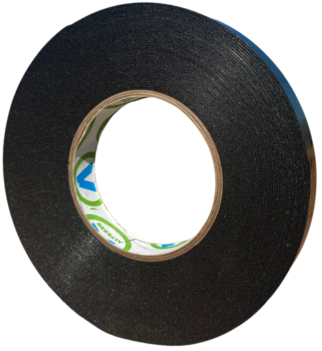 Picture of Double Sided Tape 0.8x18x15M PE Black Badgemount