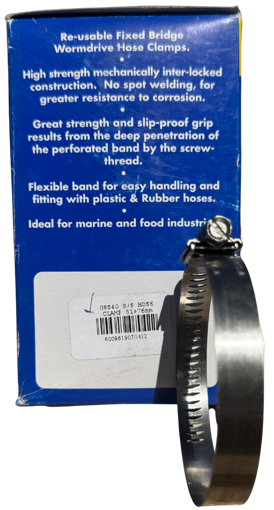 Picture of Hose Clamp GSS 40  51-76mm 12mm Band Stainless