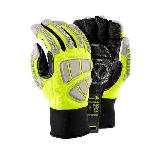 Picture of Glove Mach 30 Waterproof CUT5 Vibro Grip Sz  9