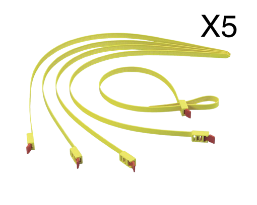 Picture of Speedy Tie 750x12mm Yellow - Prepack of  5
