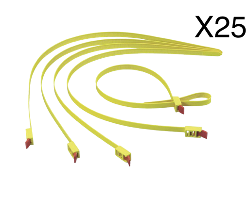 Picture of Speedy Tie 750x12mm Yellow - Prepack of 25