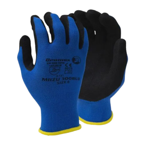 Picture of Glove Miizu 300 Blue Blue Sz  9
