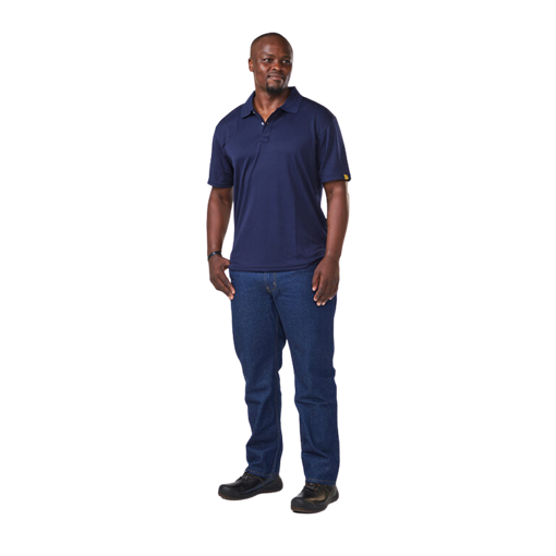 Picture of Golf Shirt Quick Dry Navy Blue 3X-Large