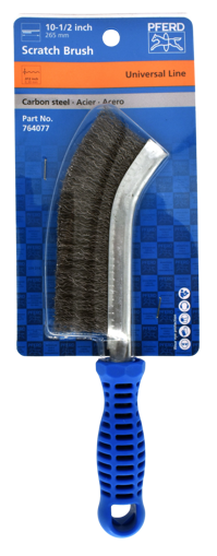 Picture of Wire Brush Steel - Curved Steel Handle Universal