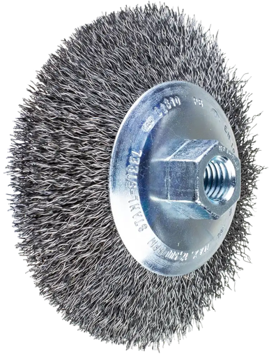 Picture of Wire Wheel 115x10 Steel Bevelled M14 Thread