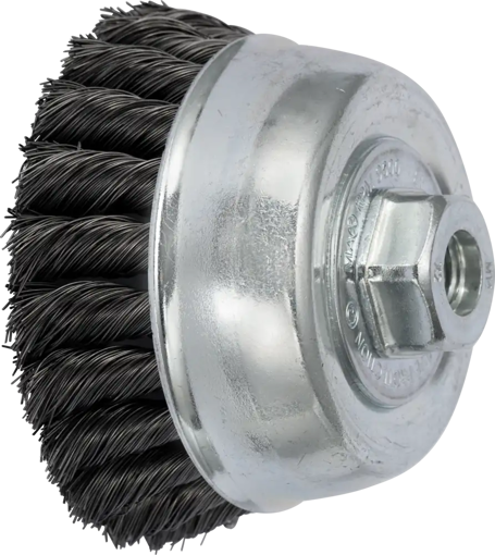 Picture of Wire Cup Brush 100mm Knotted Steel M14 Universal