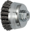 Picture of Wire Cup Brush  80mm Knotted Steel M14 Universal
